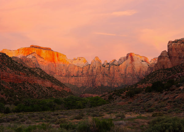 April 2026 zion national park